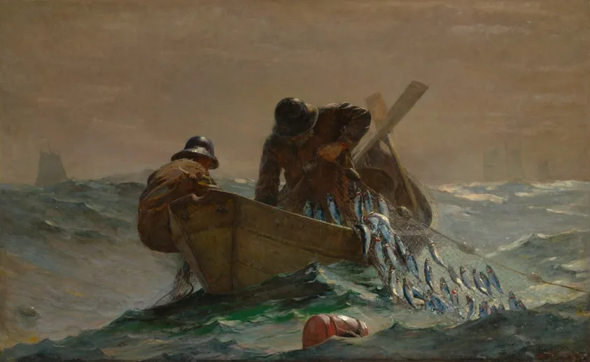 The Herring Net, by Winslow Homer