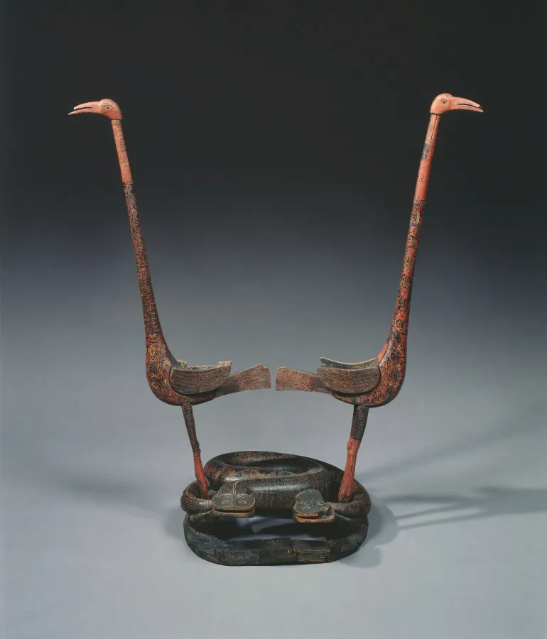 Cranes and Serpents, by Unknown artist