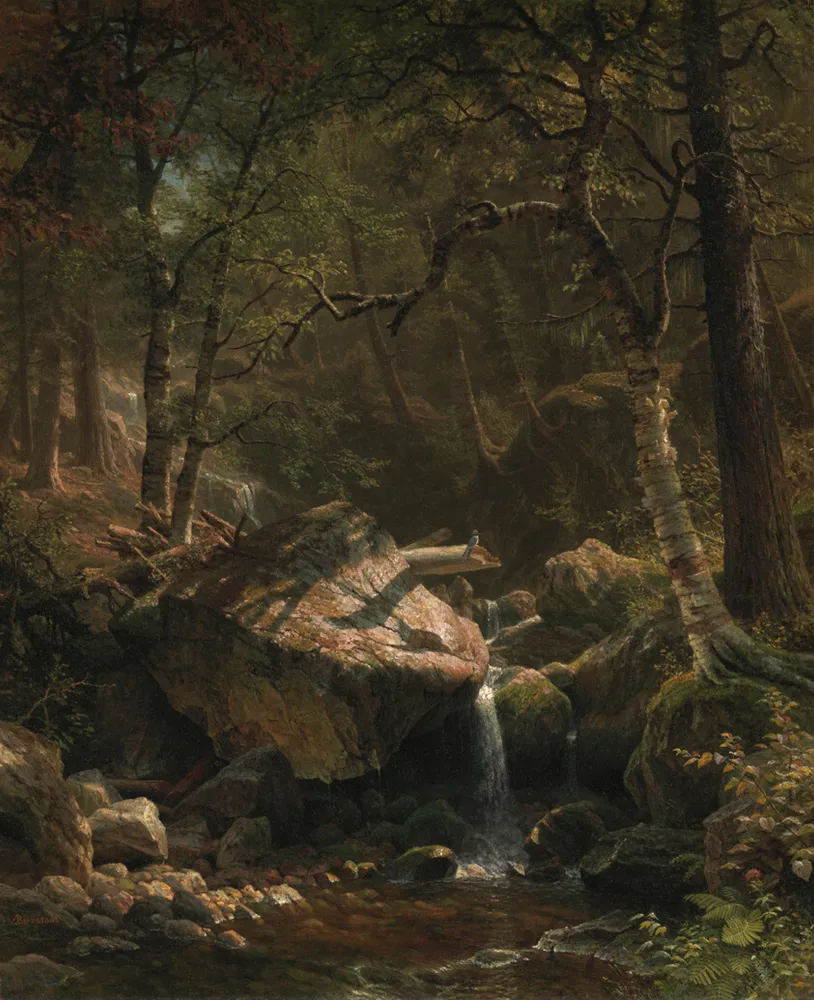 Mountain Brook, by Albert Bierstadt