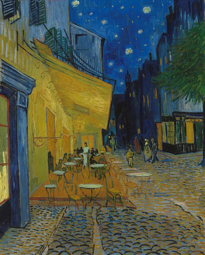 Café Terrace at Night, by Vincent van Gogh