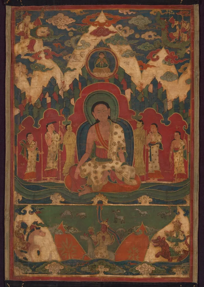 Milarepa on Mount Kailash, by Unknown artist