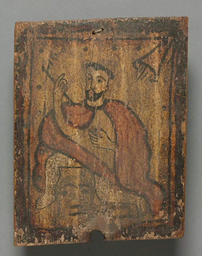 San Geronimo:  santo de retablo, by Unknown artist