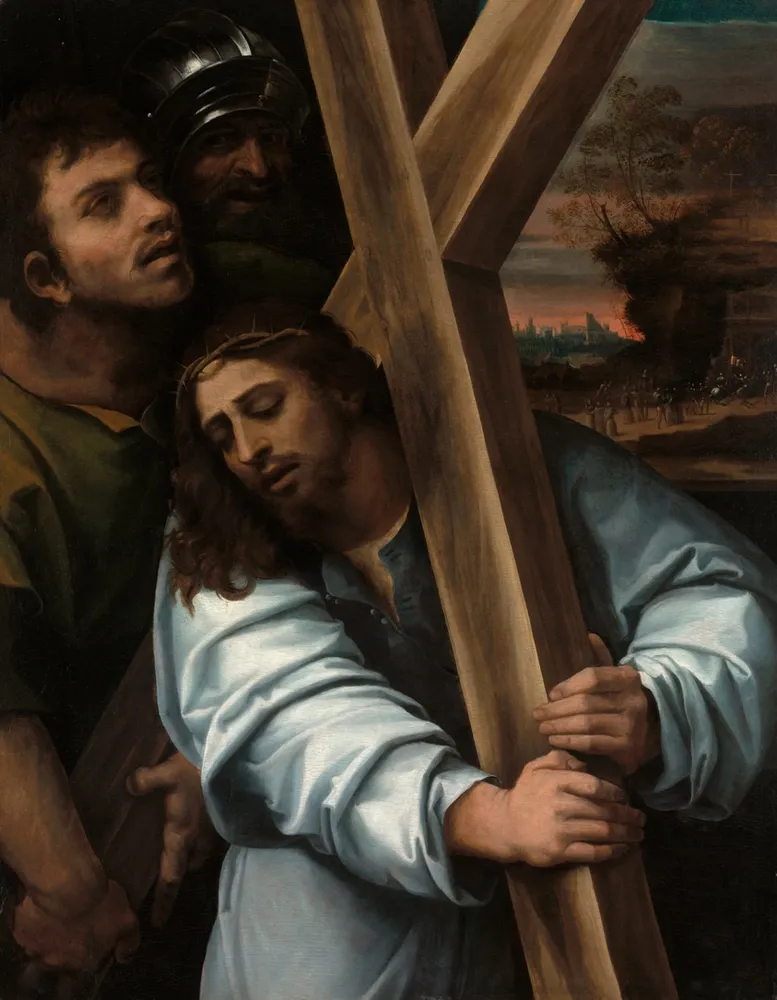 Christ Carrying the Cross, by Sebastiano del Piombo