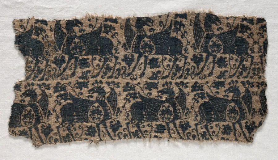 Fragment from Funeral Garment or Pall, by Unknown artist