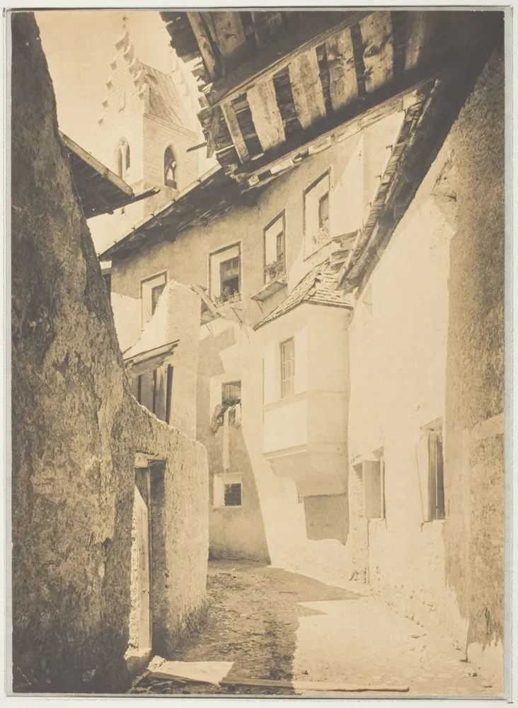 A Street in Sterzing, The Tyrol, by Alfred Stieglitz