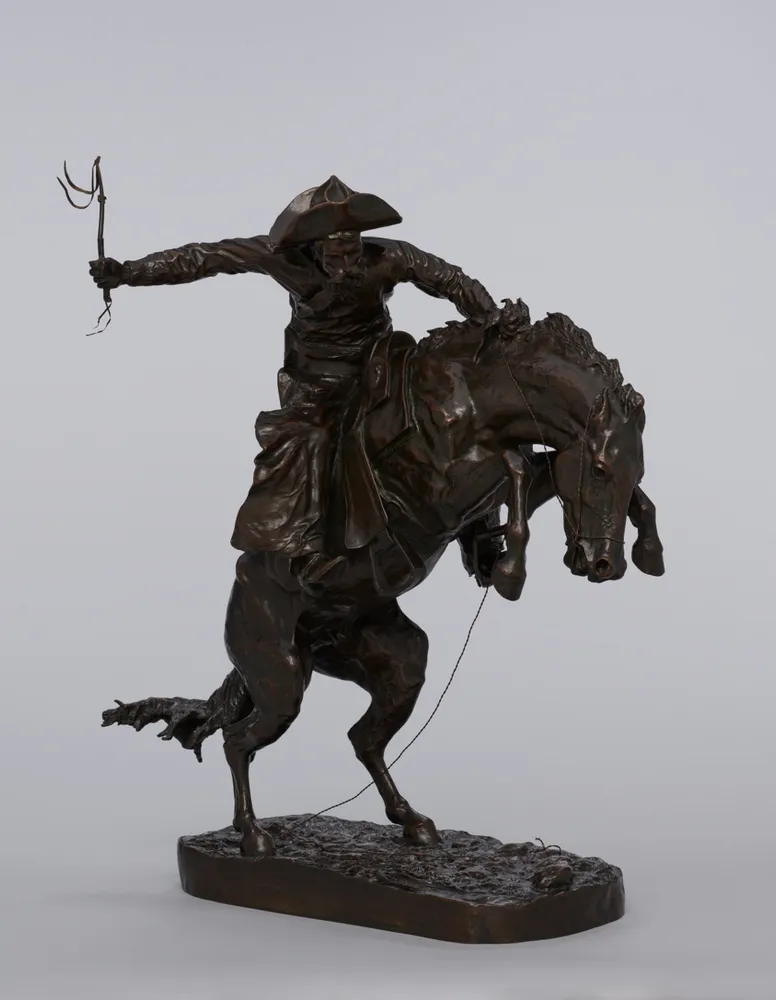 The Bronco Buster, by Frederic Remington