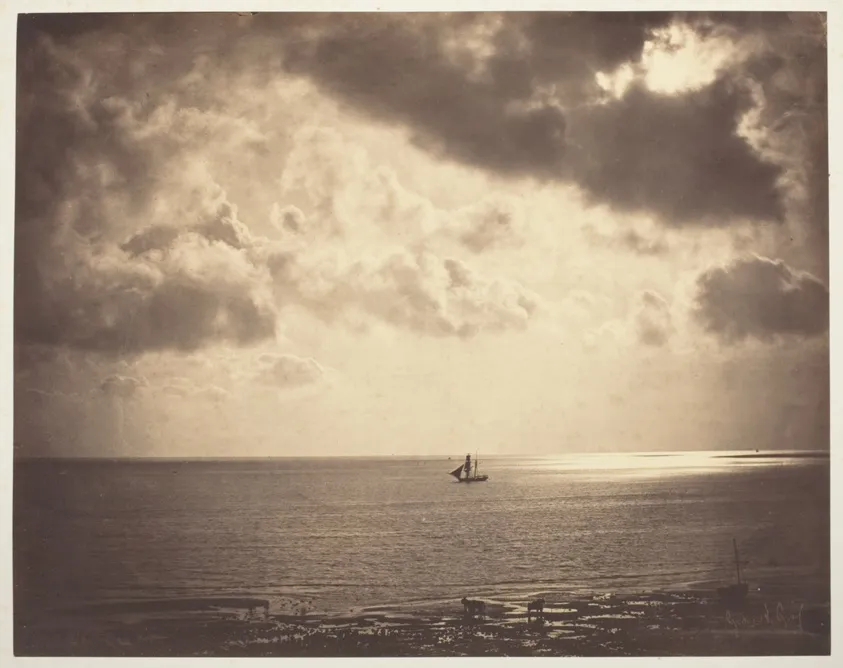 Brig on the Water, by Gustave Le Gray