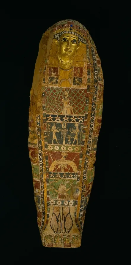 Cartonnage Mummy Case , by Unknown artist