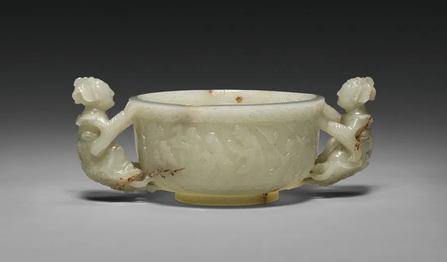 Cup with Daoist Figures, by Unknown artist