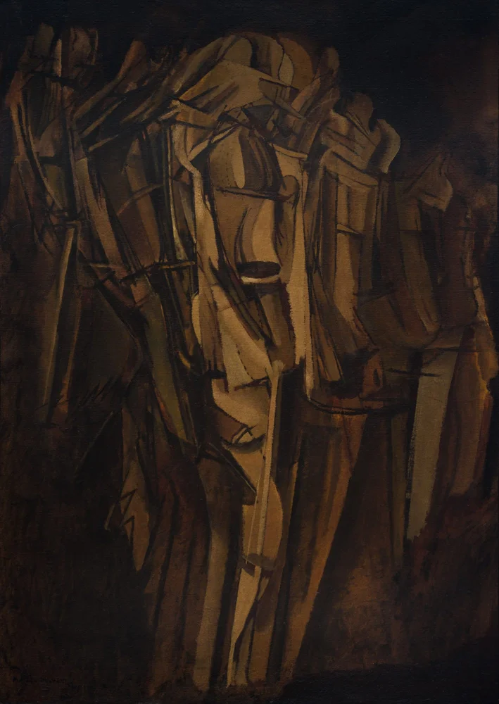 Sad Young Man in a Train, by Marcel Duchamp