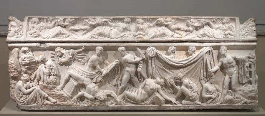 Sarcophagus, by Unknown artist