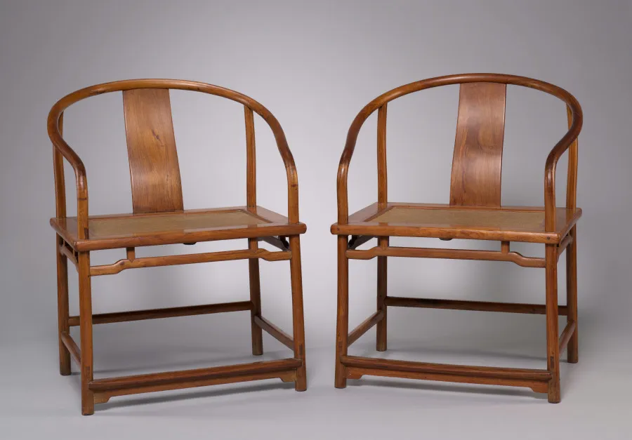 Pair of Roundback Armchairs: Lohan Type, by Unknown artist