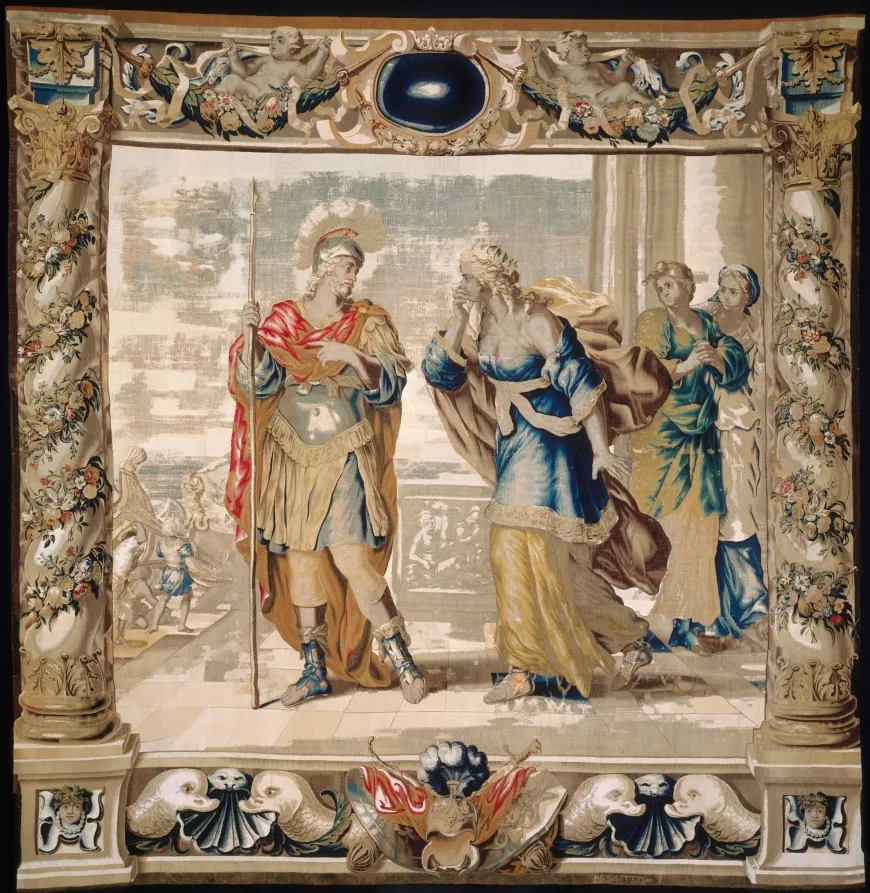 Aeneas says Farewell to Dido, by Giovanni Francesco Romanelli