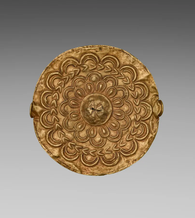 Disk Pendant (akrafokɔnmu), by Unknown artist