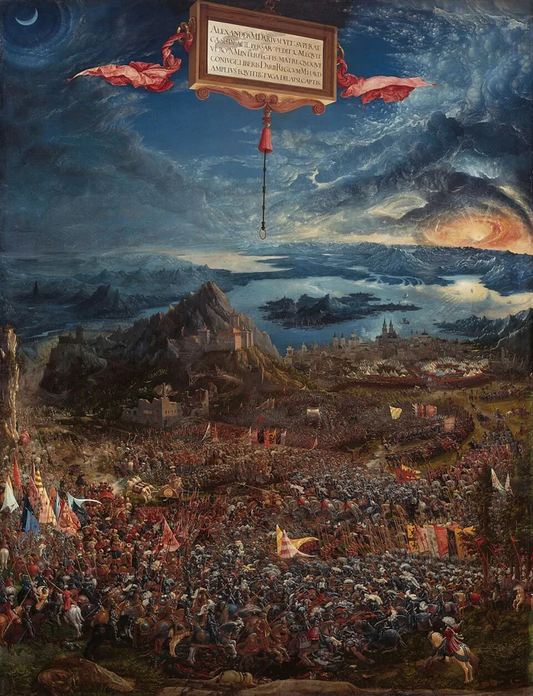 The Battle of Alexander at Issus, by Albrecht Altdorfer