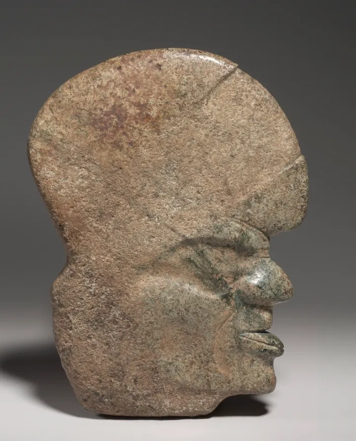 Ballgame Thin Stone Head (Hacha), by Unknown artist