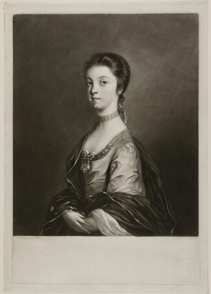 Lady Elizabeth Montagu, by James McArdell