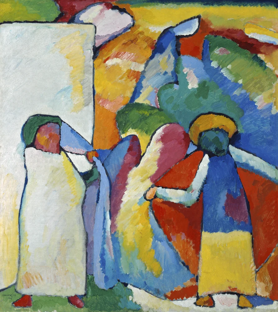Improvisation 6, by Wassily Kandinsky