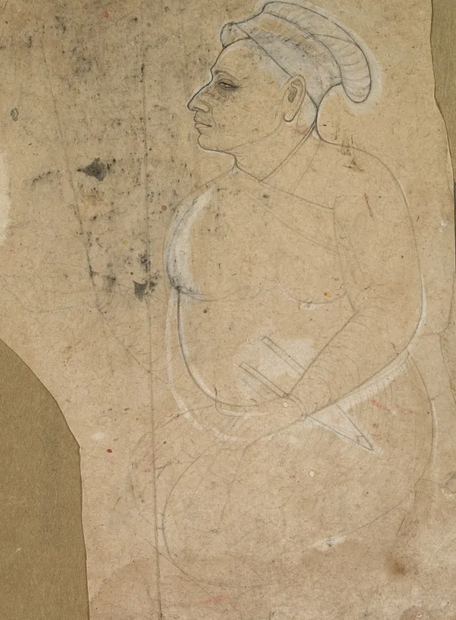 Portrait of a blind man, by Unknown artist