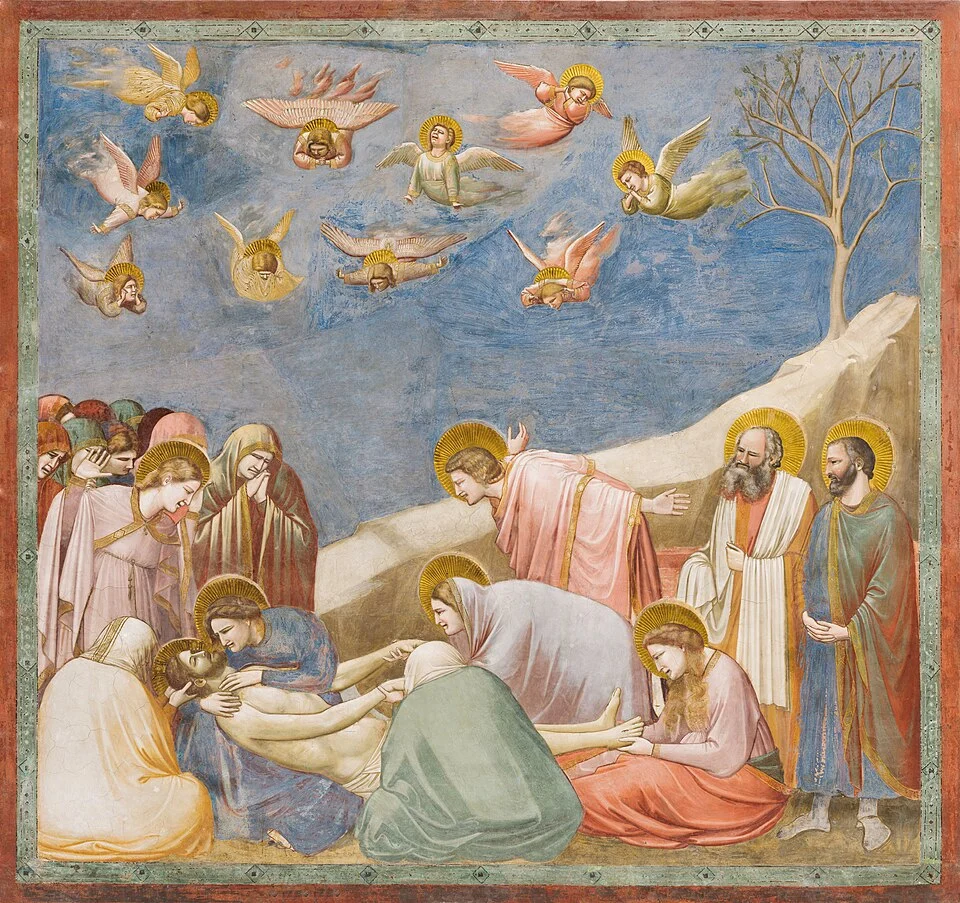 The Mourning of Christ, by Giotto