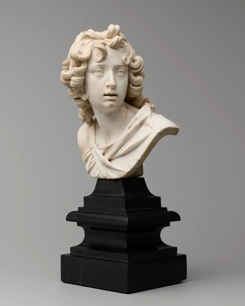 Bust of a Youth (Saint John the Baptist), by Francesco Mochi