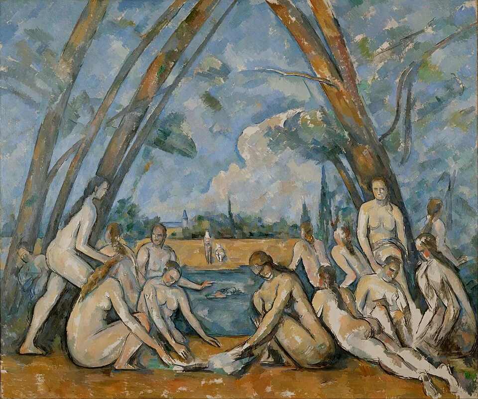 Bathers, by Paul Cézanne