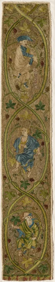Orphrey Band: The Tree of Jesse, by Unknown artist