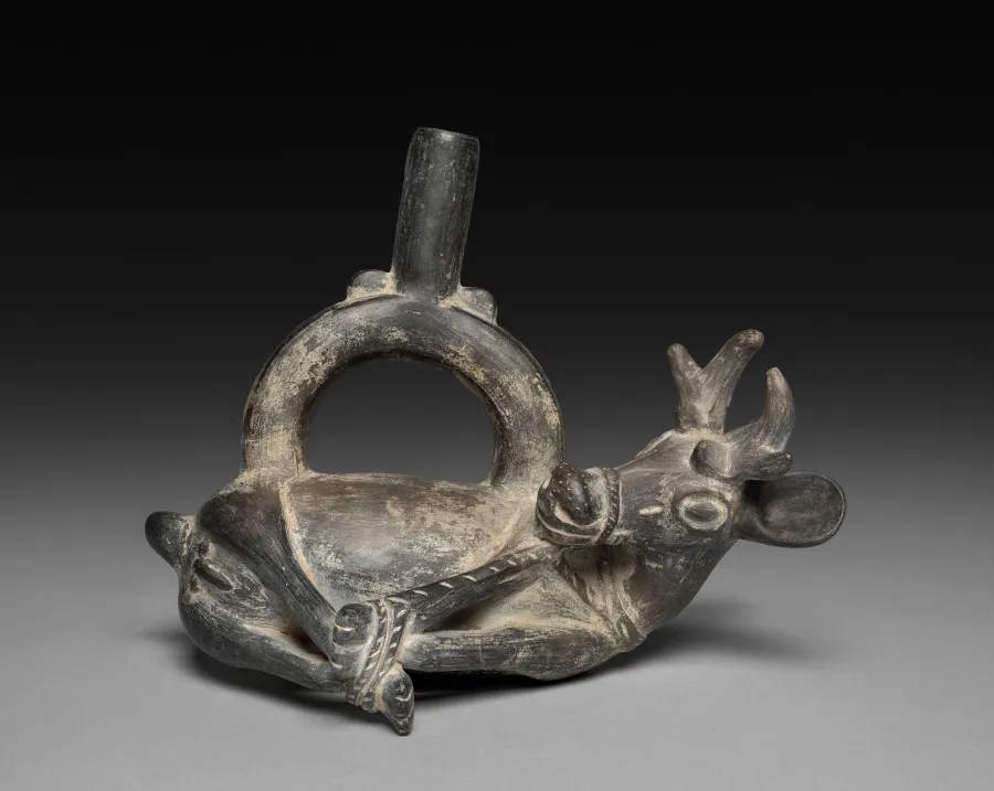 Bound Deer Effigy Vessel, by Unknown artist