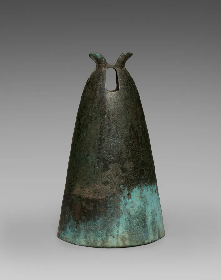 Bell with Diamond-Shaped Insignia, by Unknown artist