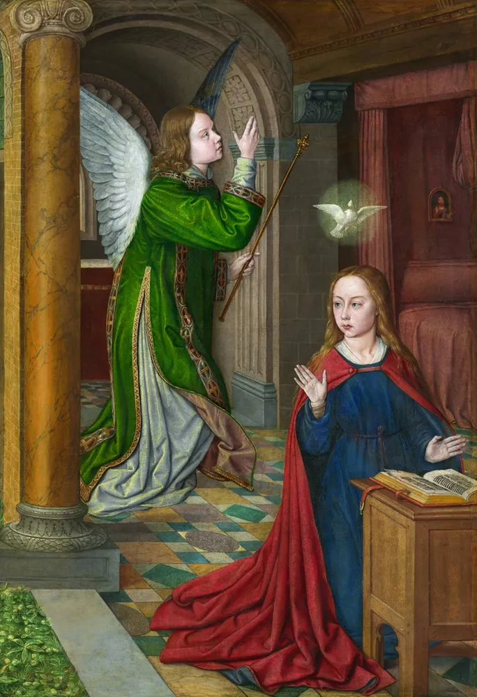 The Annunciation, by Jean Hey, (the Master of Moulins)