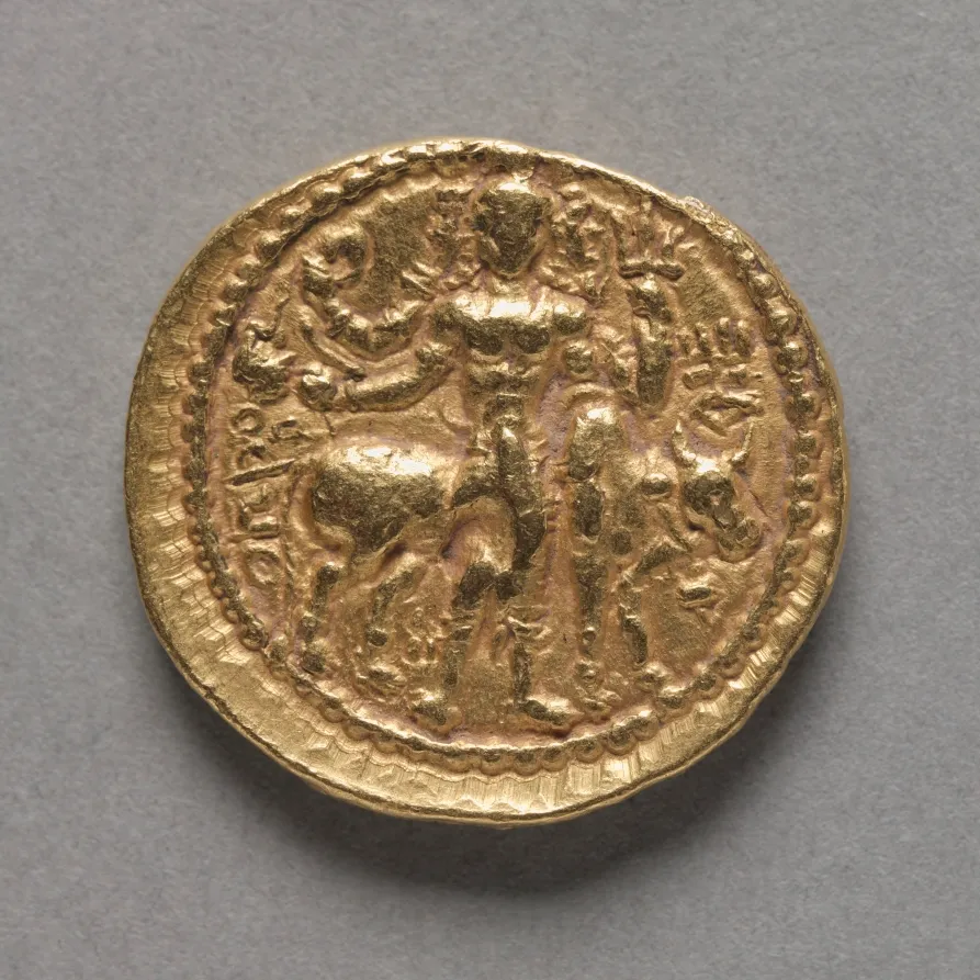 Coin of Kushan King Vasudeva I (reverse), by Unknown artist