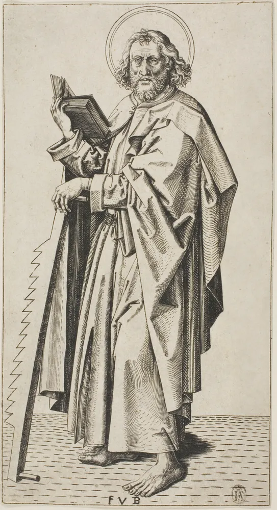 Saint Simon, by Master F.V.B.