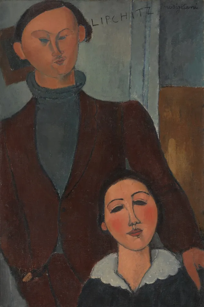 Jacques and Berthe Lipchitz, by Amedeo Modigliani