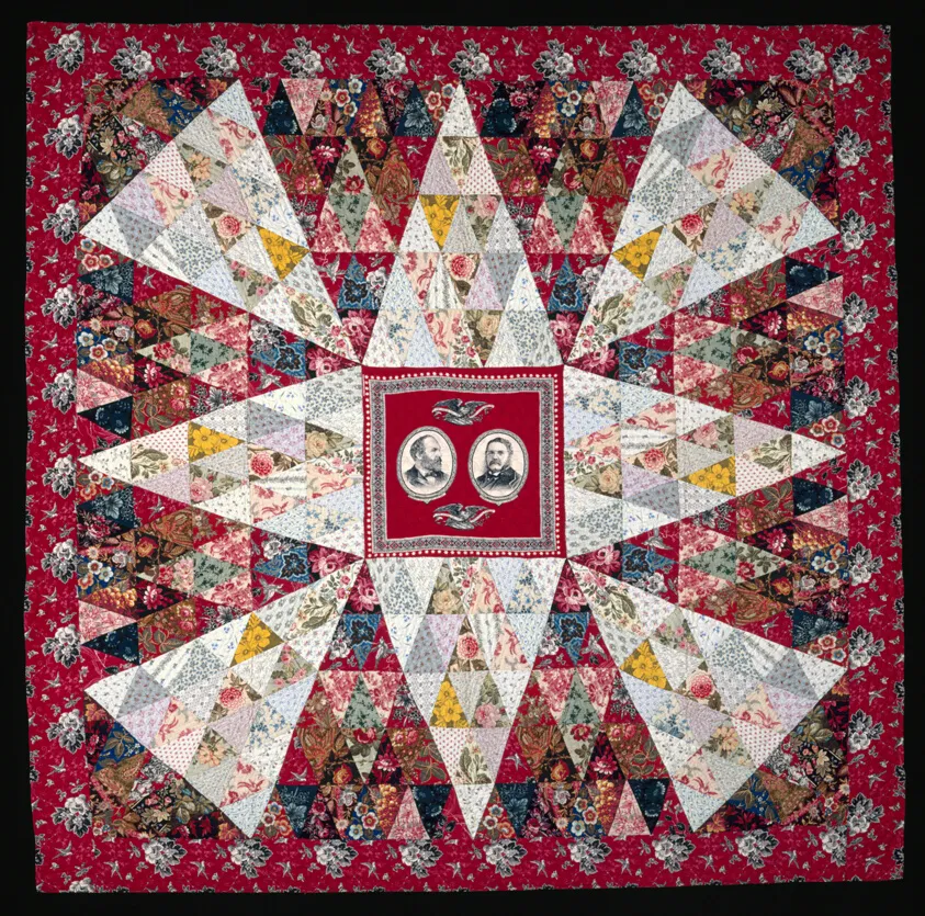 "Garfield and Arthur" Quilt, by Annie Ensminger Kready