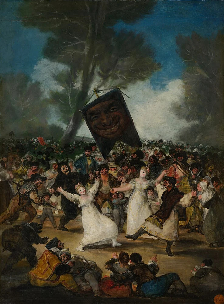 Carnival Scene, by Francisco de Goya