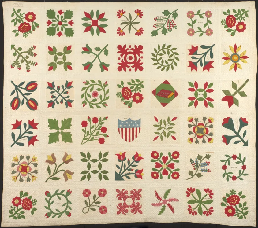 "The Circuit Rider's Quilt", by Unknown artist