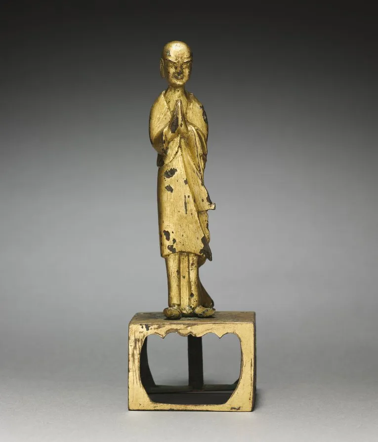 Adoring Monk, by Unknown artist
