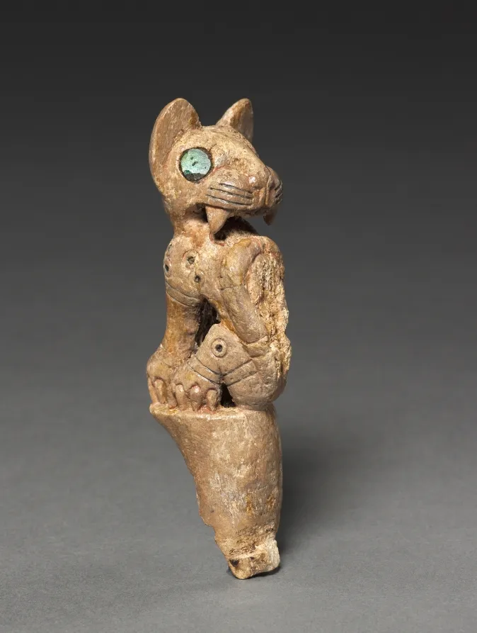Handle of a Throwing Stick, by Unknown artist