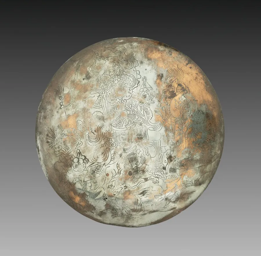 Bishamonten Ritual Mirror, by Unknown artist