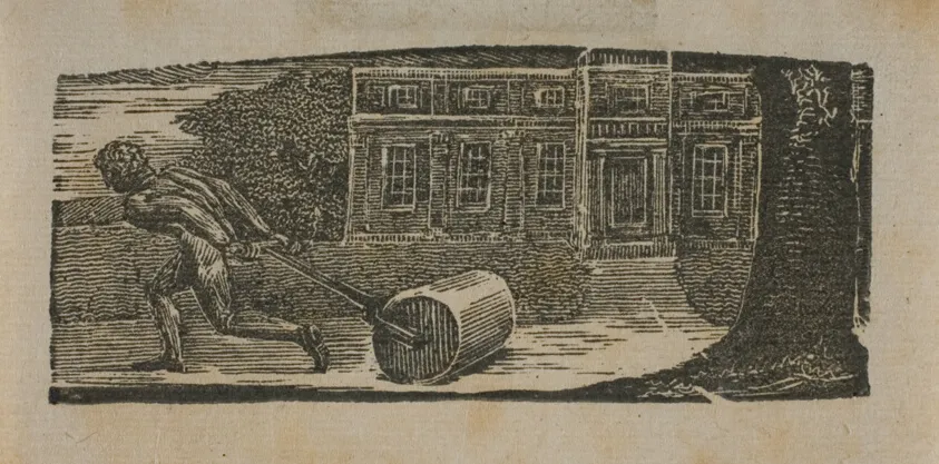 A Rolling Stone is Ever Bare of Moss, from The Pastorals of Virgil, by William Blake