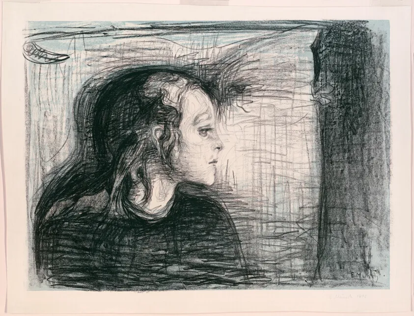 The Sick Child I, by Edvard Munch
