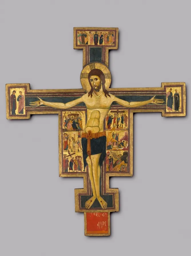 Crucifix with Scenes of the Passion, by Unknown artist