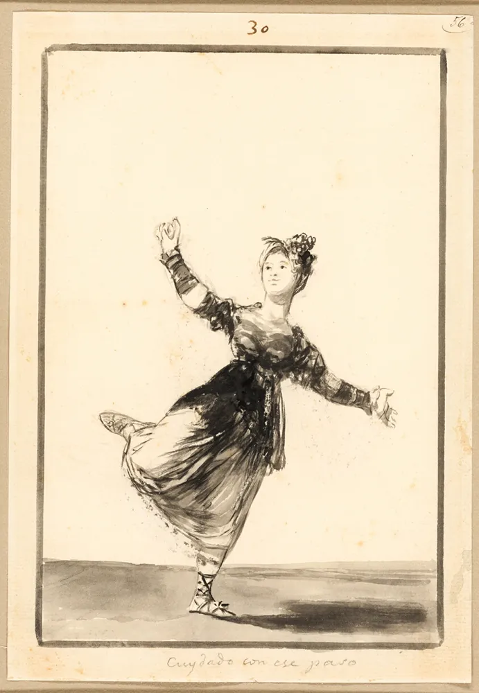 Be Careful with that Step!, by Francisco José de Goya y Lucientes
