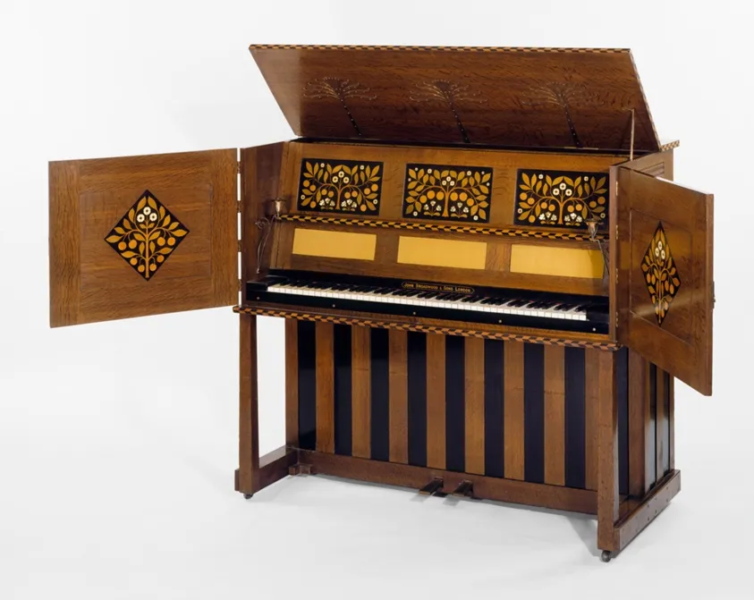 Manxman Piano, by Mackay Hugh Baillie Scott
