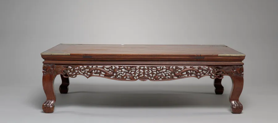 Low Table (kang zhuo) with Dragons in Clouds, by Unknown artist