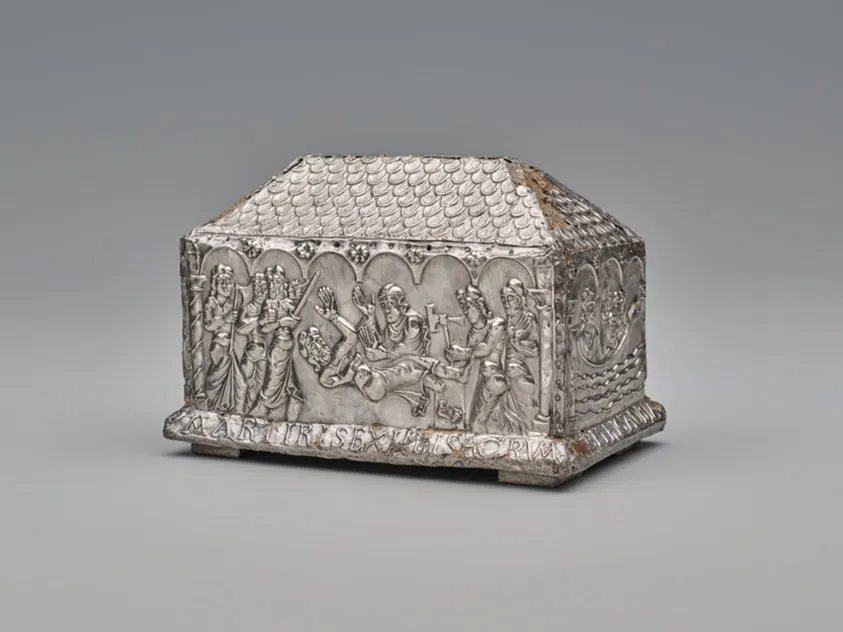 Reliquary Casket of Saints Adrian and Natalia, by Unknown artist