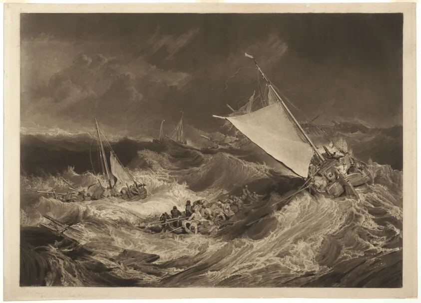 A Shipwreck, by Charles Turner