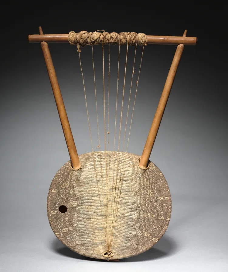 Lyre (ndongo, endongo, entongoli, or kissar), by Unknown artist