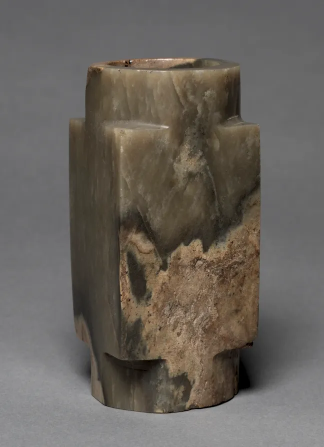 Ceremonial Tube (Cong), by Unknown artist