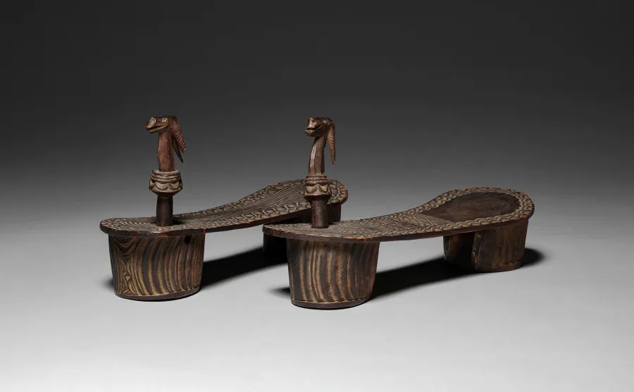 Sandals (mitalawanda / mitawanda) or Clogs (kiatu cha mti), by Unknown artist